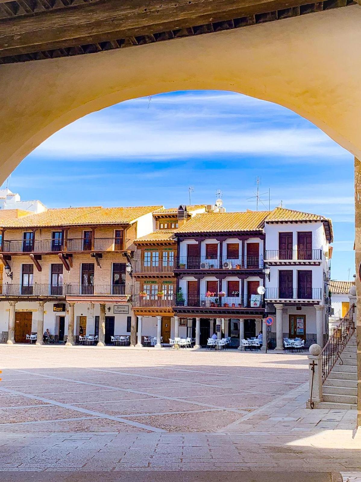 Ferienwohnung El Balcon De La Rosa La Puebla de Montalbán Exterior foto