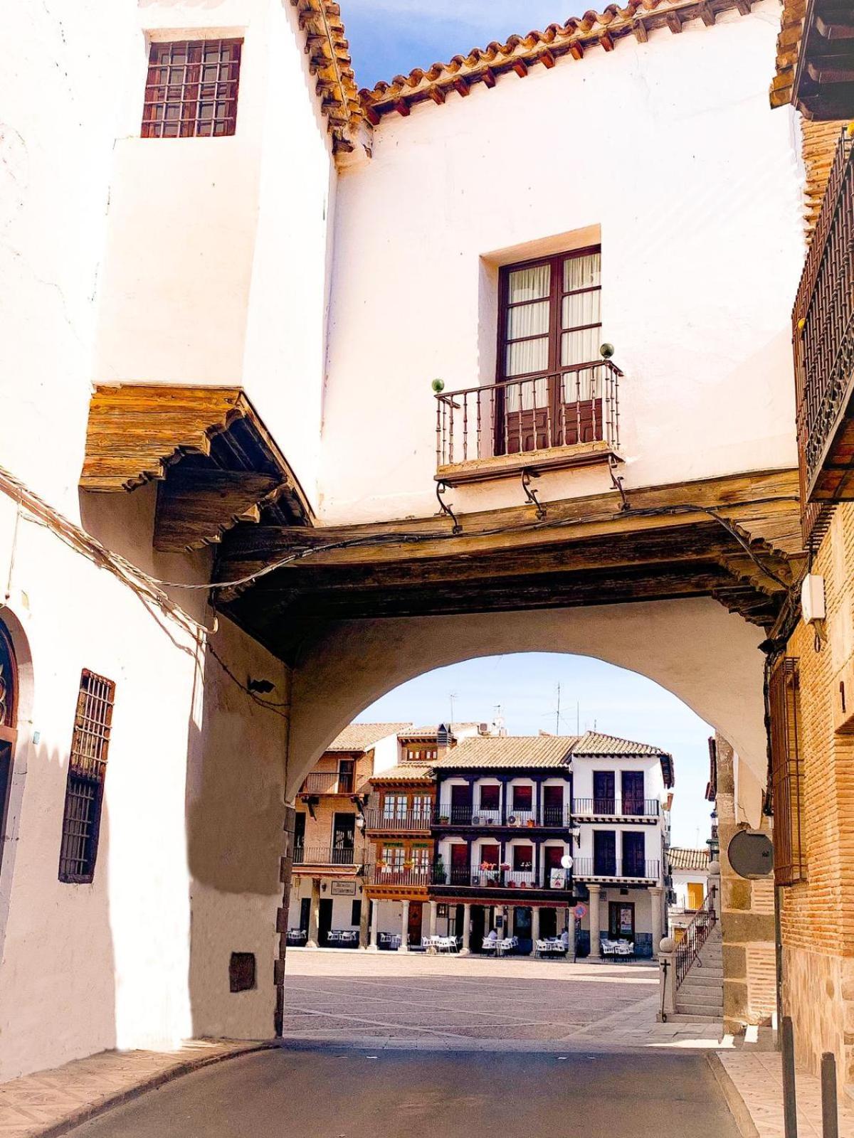 Ferienwohnung El Balcon De La Rosa La Puebla de Montalbán Exterior foto